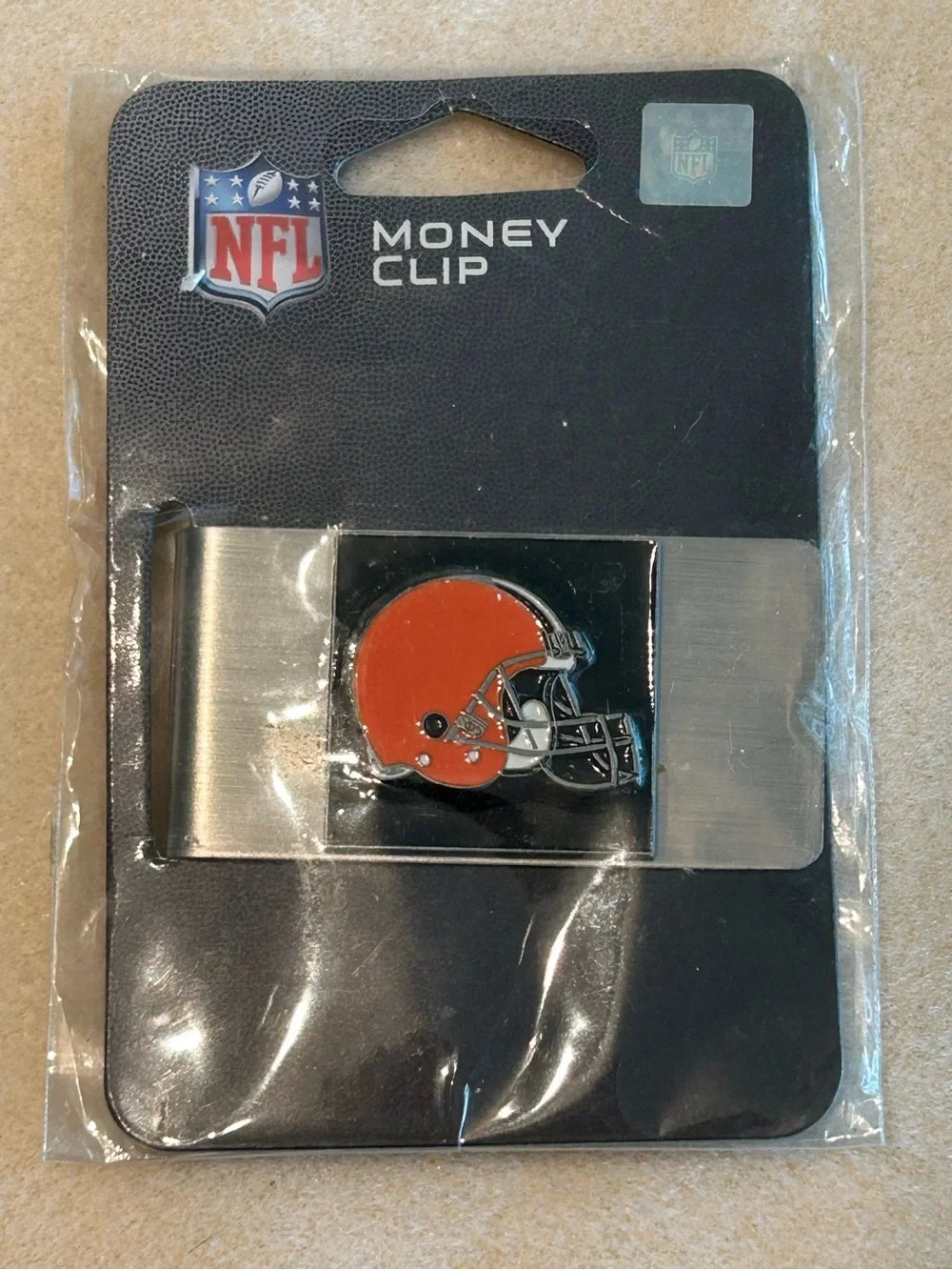 NFL Browns money clip